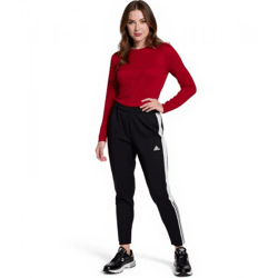 adidas Tiro Damen Sport-Hose mit AEROREADY Technologie nachhaltige Jogger Trainings-Hose H59988 Schwarz/Weiß