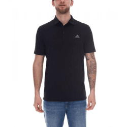 adidas Ultimate365 Herren Polo-Shirt mit Kent-Kragen Kurzarm-Shirt Golf-Hemd GM4014 Schwarz