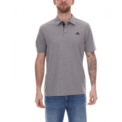 adidas Drive Polo Heather Herren Polo-Shirt mit AeroReady nachhaltiges Sport Golf-Hemd H56774 Grau