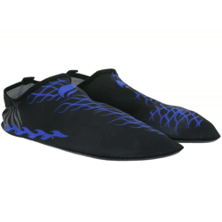 airjoy Neopren-Bade-Schuhe mit herausnehmbarer Innensohle Wasser-Schuhe mit farblichen Highlights 7654618 Schwarz/Blau