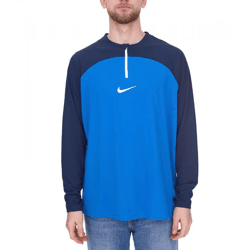 NIKE Academy Pro Dry Drill Longsleeve Herren Trainingsjacke mit Half-Zip Sportjacke mit Dry-Fit DH9230-463 Blau