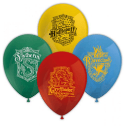 Harry Potter Hogwarts - 8 Luftballons - 4-fach sortiert
