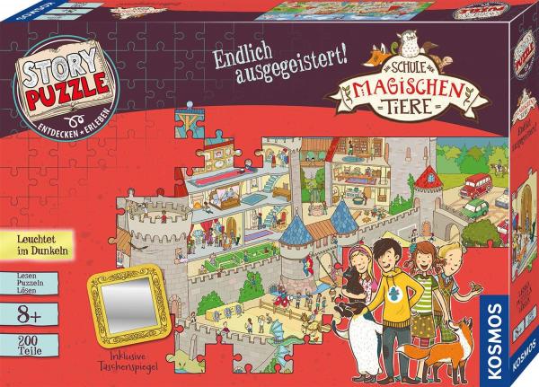 Kosmos 698737 - Schule der magischen Tiere - Story Puzzle: Endlich ausgegeistert!