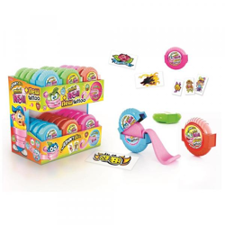 Johny Bee - Bubble Gum Rolle mit Tattoo - 18 g