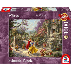 Disney, Schneewittchen - Tanz mit dem Prinzen - 1000 Teile Puzzle (Thomas Kinkade)