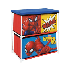 Spiderman - Ablagefach mit 3 Schubladen - 53 x 30 x 60 cm