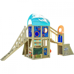Spielhaus KidKraft Nerf Command Base Battle Fort 445 cm