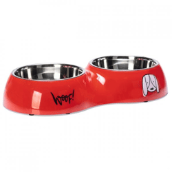 Karlie Geschirrset Jairo rot 2 x 900 ml