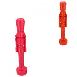 Statue Nussknacker orange/fuchsia 16,5 cm 2 Stück sortiert