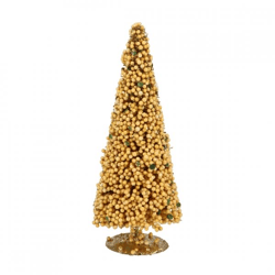 Weihnachtsbaum Sparkle Berry sand/gold 50 cm