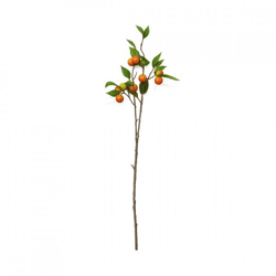 HBX Kunsttak pruim oranje 76 cm