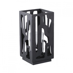 PTMD Windlicht Dewey schwarz 32 cm