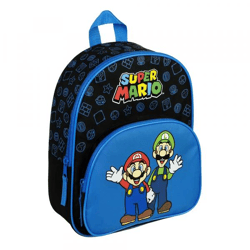 Super Mario - Rucksack mit Vortasche