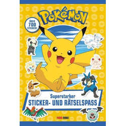 Pokémon: Superstarker Sticker- und Rätselspaß