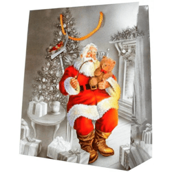 Weihnachtsgeschenktüten Weihnachtsmann - Large - 5 Motive