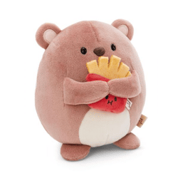 Kuscheltier Bär Nomo 16cm mit Pommes in