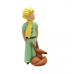 Der Kleine Prinz mit Fuchs - Sammelfigur