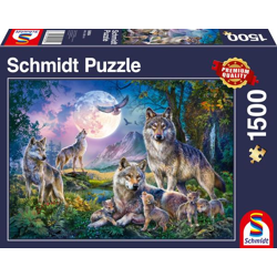 Wölfe - 1500 Teile Puzzle