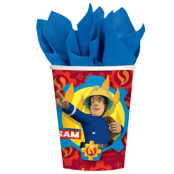 Feuerwehrmann Sam 2017 - Becher 250ml, 8Stk