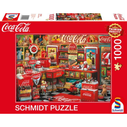 Coca Cola - Nostalgie-Shop - 1000 Teile Puzzle