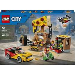 LEGO® 60496 City - Pizza-Liefererlebnis mit Fahrzeugen (494 Teile)