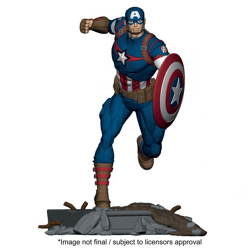 Bullyland 11335 - Marvel Capt'n America, Spielfigur - 11 cm