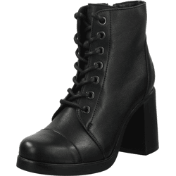 Elegante FLY London Stiefelette Schnürschuhe für Damen P144989 000 Schwarz