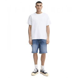 klassische SOLID SDRyan Herren Jeansshorts mit Nieten Denimshorts 21108646-700029 Blau