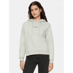 bequemer Miss Tee Damen Hoodie mit Baumwolle Grau