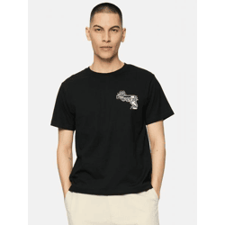 modernes Mister Tee Herren T-Shirt mit Baumwolle Schwarz