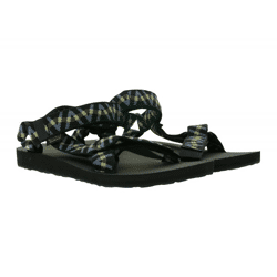 TEVA Original Universal Herren Trekking-Sandale nachhaltige Sommer-Sandale mit EVA-Gummisohle Outdoor-Sandale 1004006 Schwarz/Blau