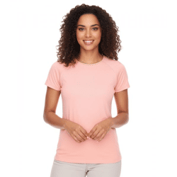 FAYN SPORTS Damen Sport-Top atmungsaktives und schweißtransportierendes Trainings-Shirt 73022200 Lachs-Rosa