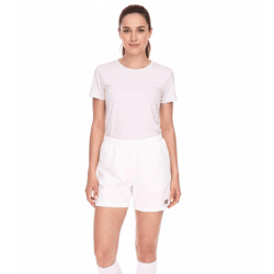 Outfitter OCEAN FABRICS Women's Training Shorts, Sustainable Sports Pants, Tahi Match OUT-W-1032-OTW, White