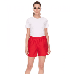 Outfitter OCEAN FABRICS Trainings-Shorts für Damen nachhaltige Sport-Hose Tahi Match OUT-W-1032-OTW Rot