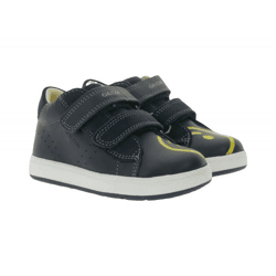 GEOX B Biglia B. D Kleinkinder Sneaker mit atmungsaktiver Sohle Mid-Cut-Schuhe Echtleder mit Klettverschluss Baby-Schuhe B044DD 08522 C4P2G