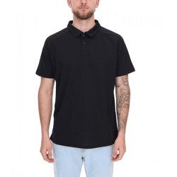 ELEVATE Ottawa Herren Polo-Shirt Sport Polo-Hemd Pique-Strick Cool-Fit 220 g/m² 3908299 Schwarz