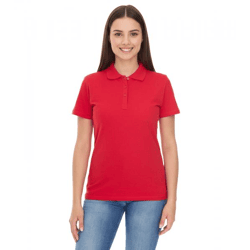 ELEVATE Helios Damen Polo-Shirt Baumwolle Polo-Hemd Pique-Strick 180 g/m² 3810725 Rot