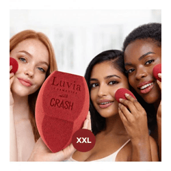 Luvia cosmetics meets Crash by Luisa Crashion veganer Kosmetik-Schwamm XXL Extra Groß Make-Up-Schwamm LC-SPNG-C1 Pink 