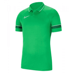 NIKE Dry Academy 21 Herren Polo-Shirt Sport-Shirt mit Dri-FIT-Technologie Trainings-Trikot CW6104-362 Grün