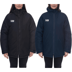 Outfitter OCEAN FABRICS TAHI Damen nachhaltige Winter-Jacke mit verstellbarer Kapuze Herbst-Jacke OUT-W-1035-OTW in Dunkelblau oder Schwarz