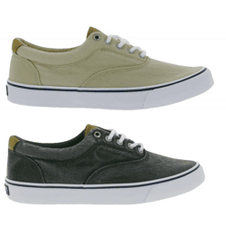 SPERRY Bahama Striper II Cvo SW Herren Leinen-Sneaker mit Wave-Siping-Technologie in verschiedenen Farben