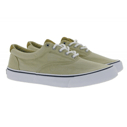 SPERRY Bahama Striper II Cvo SW Herren Leinen-Sneaker mit Wave-Siping-Technologie STS22061 Beige