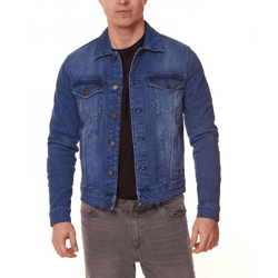 ONLY & SONS Coin Life Herren Jeans-Jacke zeitlose Freizeit-Jacke 22010451 Blau