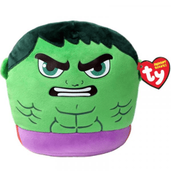 Ty 39350 - Marvel Hulk - Squishy Beanie - Plüschkissen 35 cm