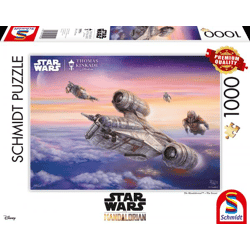 Lucas Film, The Mandalorian, The Escort - 1000 Teile Puzzle
