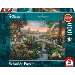 Disney, 101 Dalmatiner  - 1000 Teile Puzzle (Thomas Kinkade)