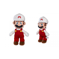Super Mario Feuer Mario Plüsch, 30cm