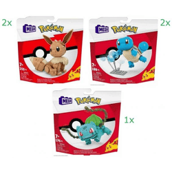 Mega Pokemon - Build & Show 3-fach sortiert - 26 x 26 cm