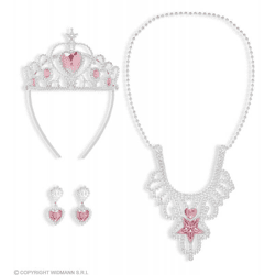 SCHMUCKSET PRINZESSIN (Tiara, Halskette, Ohrringe)