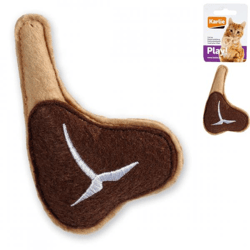 Karlie Spielzeugtier T-Bone, braun, 10 cm